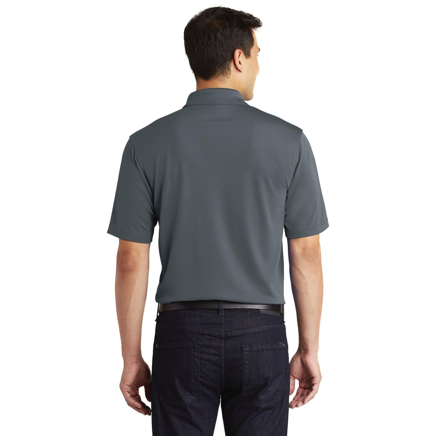 Deep Black Polo Shirt - Port Authority - Breathable Design