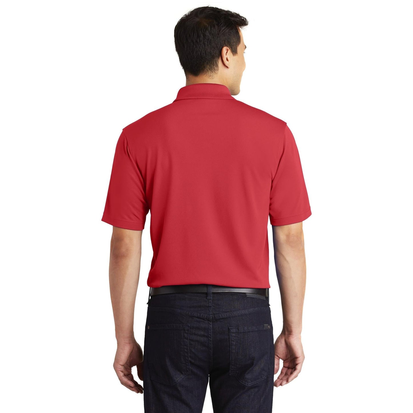 Deep Black Polo Shirt - Port Authority - Breathable Design