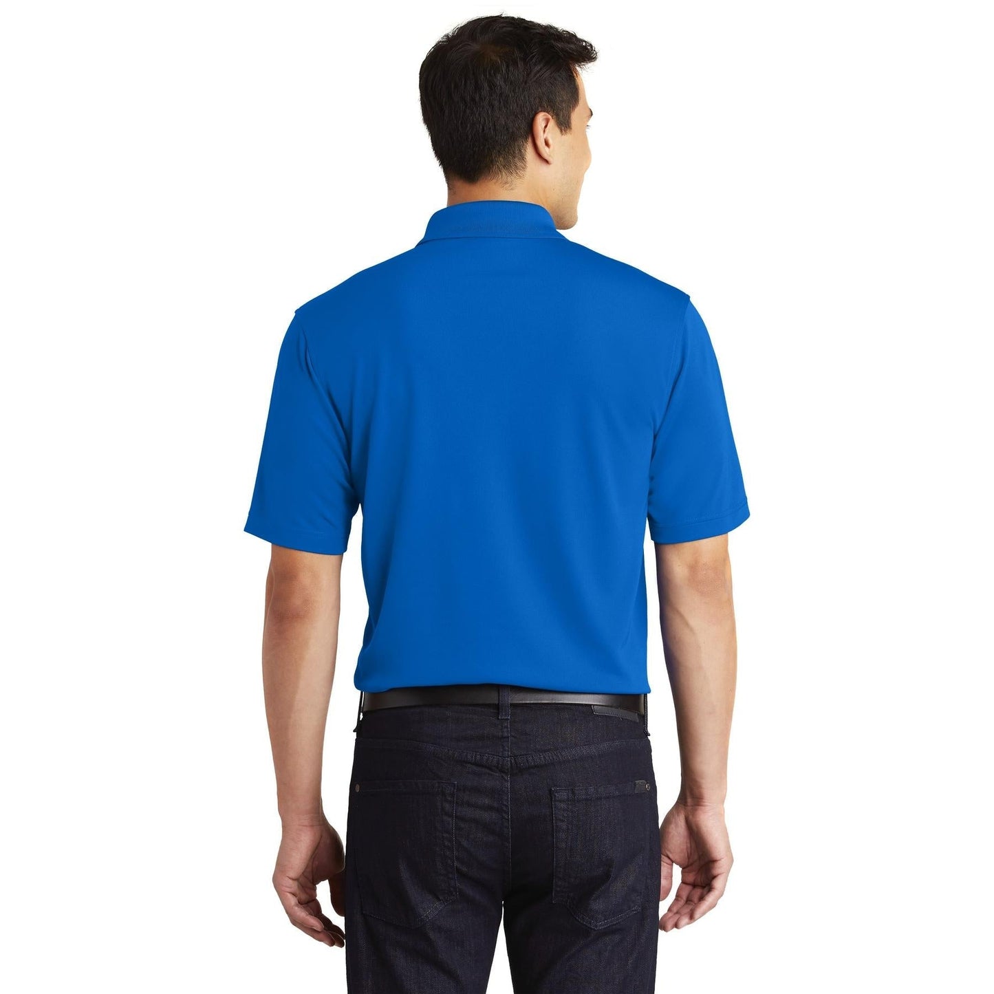 Deep Black Polo Shirt - Port Authority - Breathable Design