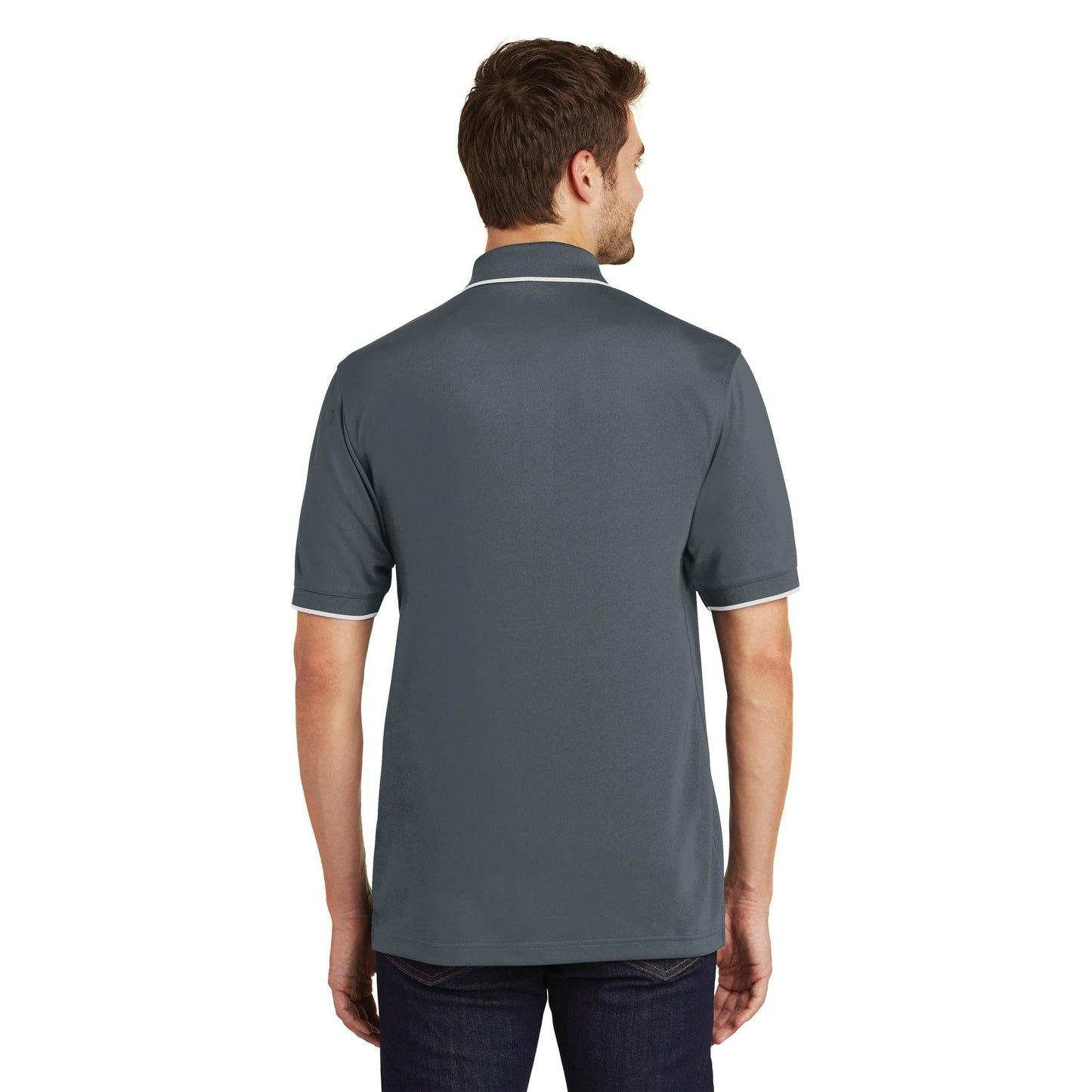 Deep Black Polo Shirt - Port Authority - Breathable Fabric
