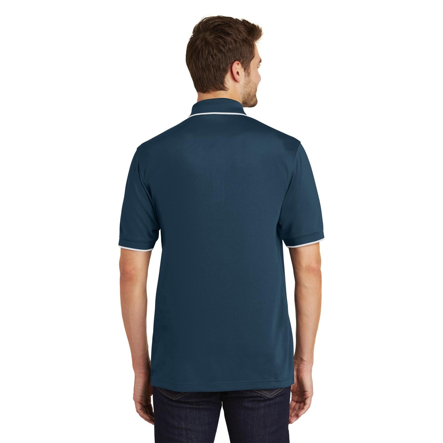 Deep Black Polo Shirt - Port Authority - Breathable Fabric