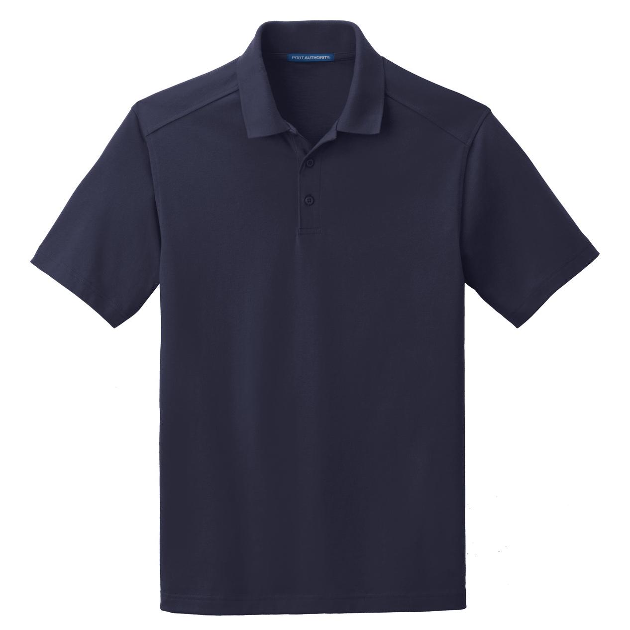 True Navy Polo Shirts - Port Authority - Comfortable Fabric