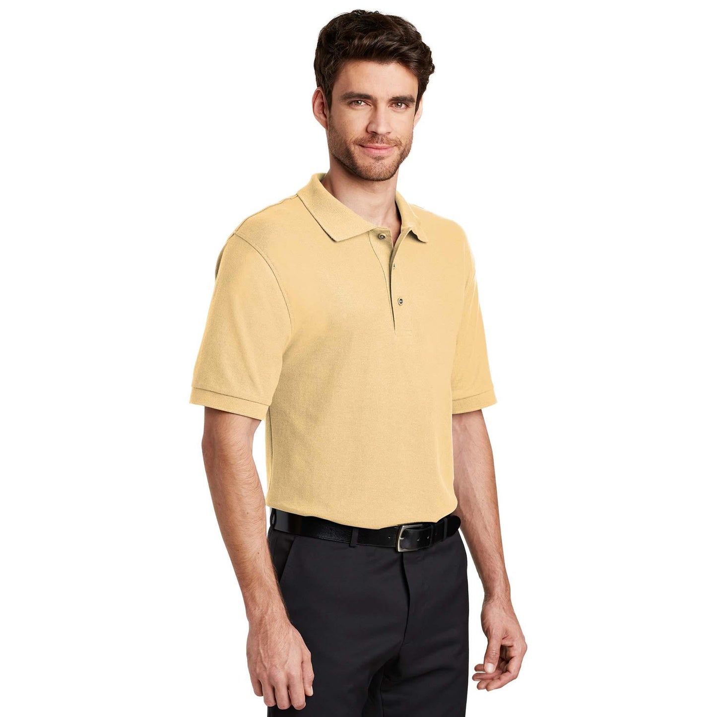 Sunflower Yellow Polo Shirt - Port Authority - Soft Fabric
