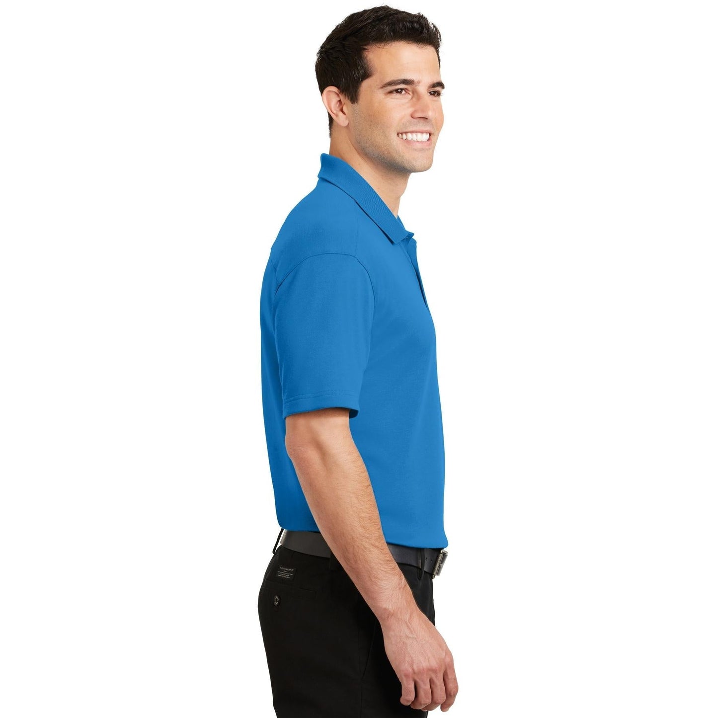 Black Polo Shirt - Port Authority - Comfortable Fabric