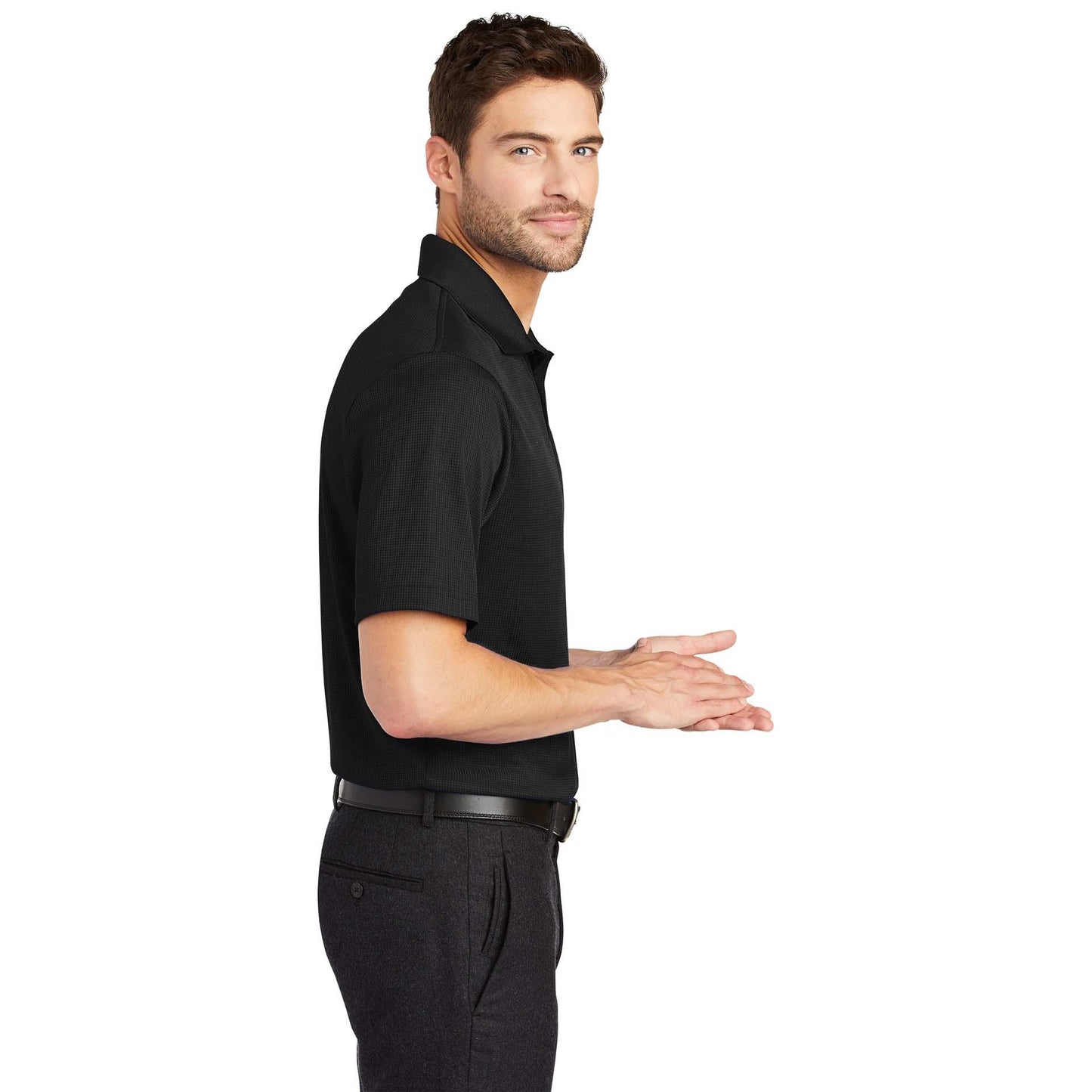 Green Glen Polo Shirt - Port Authority - Moisture-Wicking