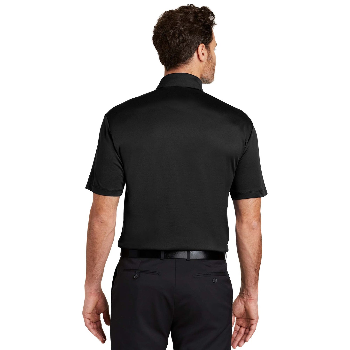 Black Polo Shirts - Port Authority - Soft Fabric