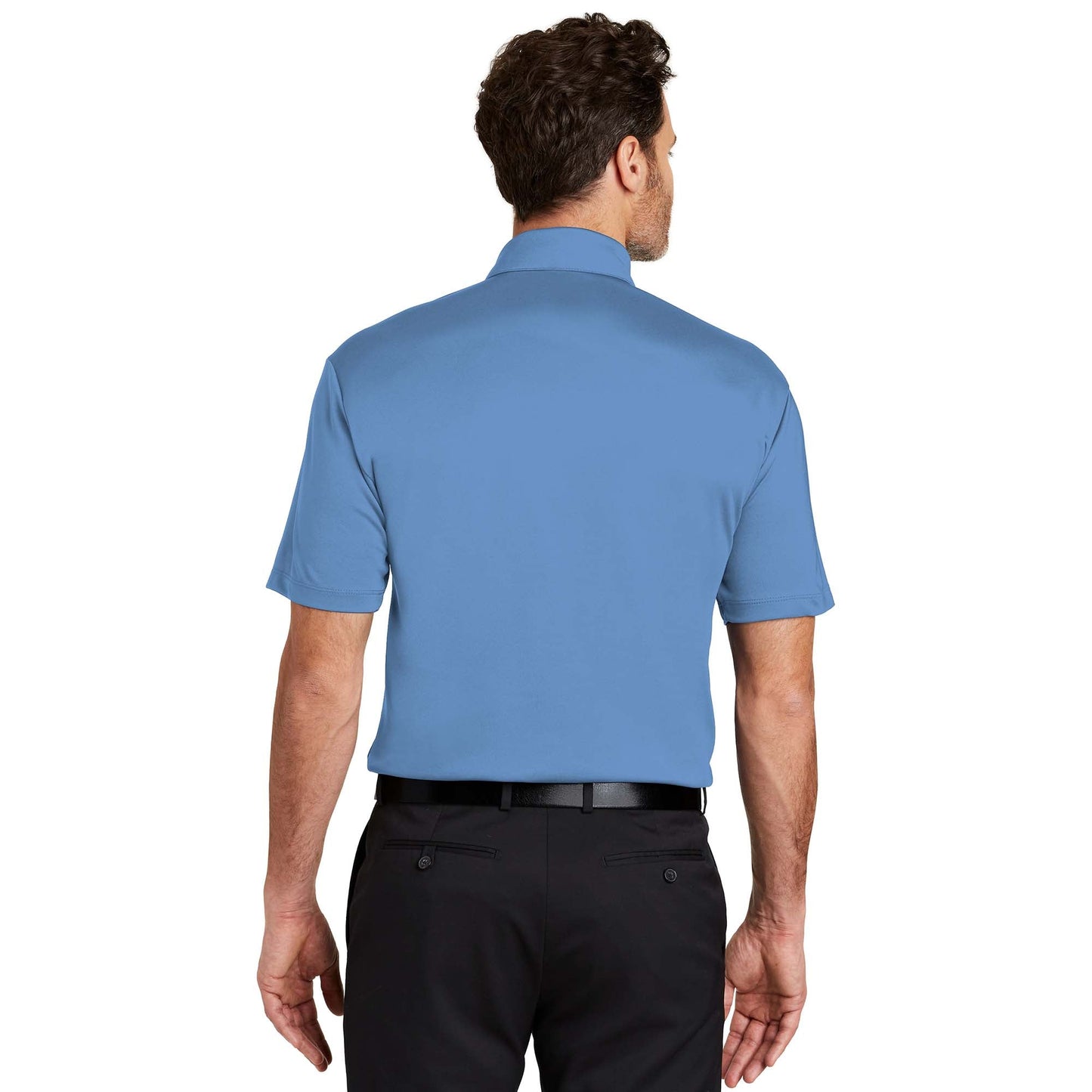 Black Polo Shirts - Port Authority - Soft Fabric