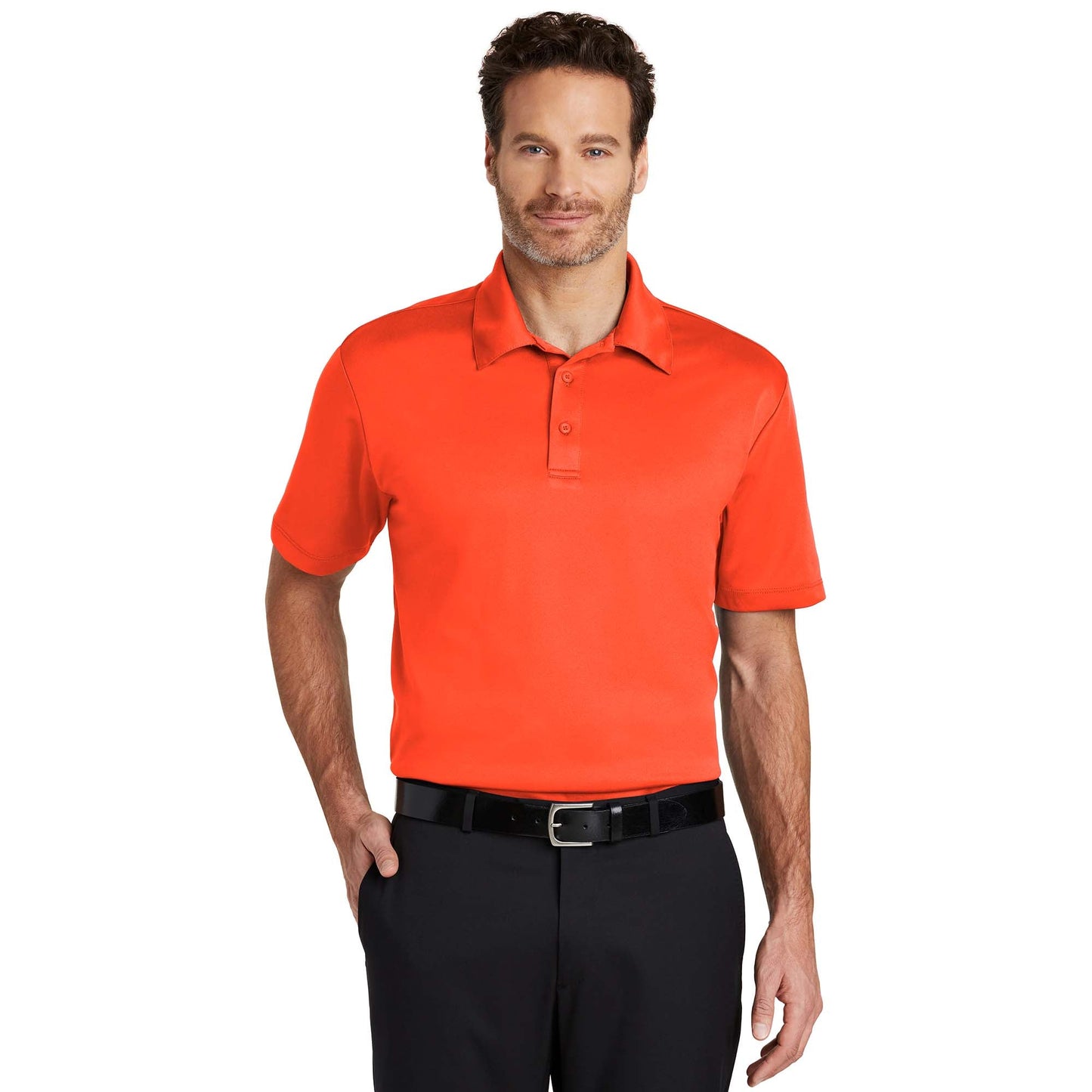 Black Polo Shirts - Port Authority - Soft Fabric
