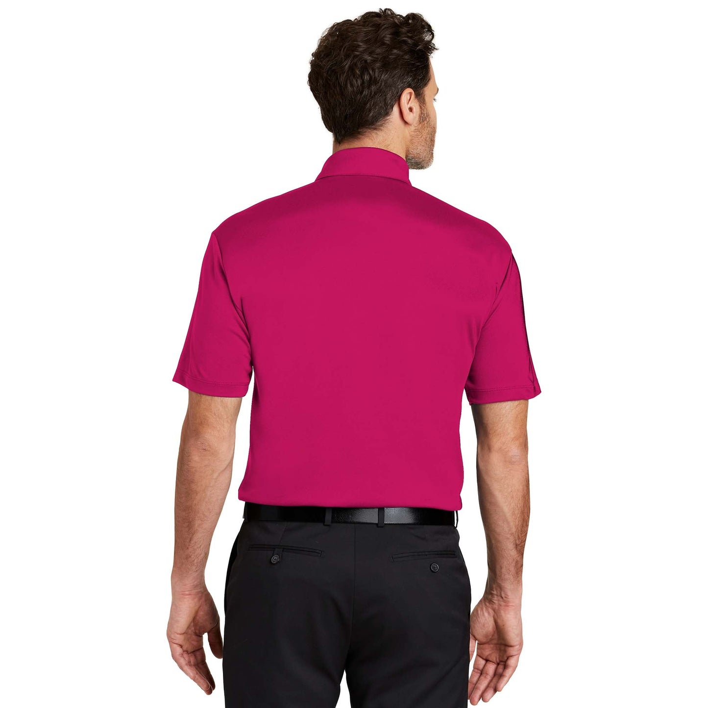 Black Polo Shirts - Port Authority - Soft Fabric