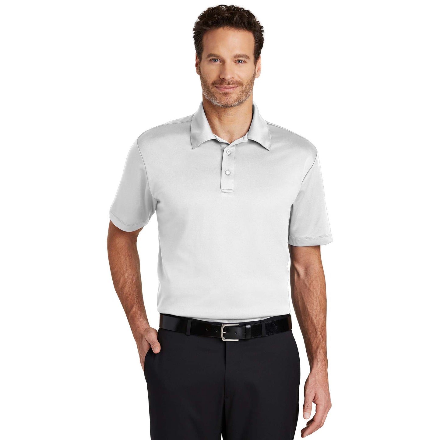 Black Polo Shirts - Port Authority - Soft Fabric