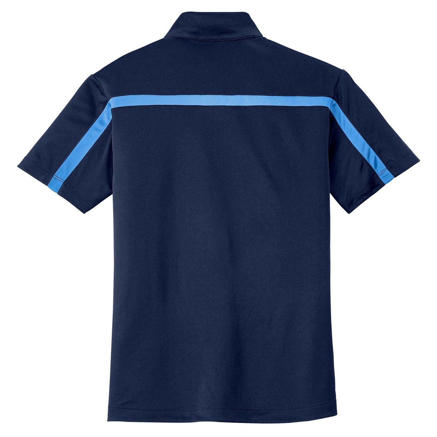 Black/Steel Grey Polo - Port Authority - Performance Fabric