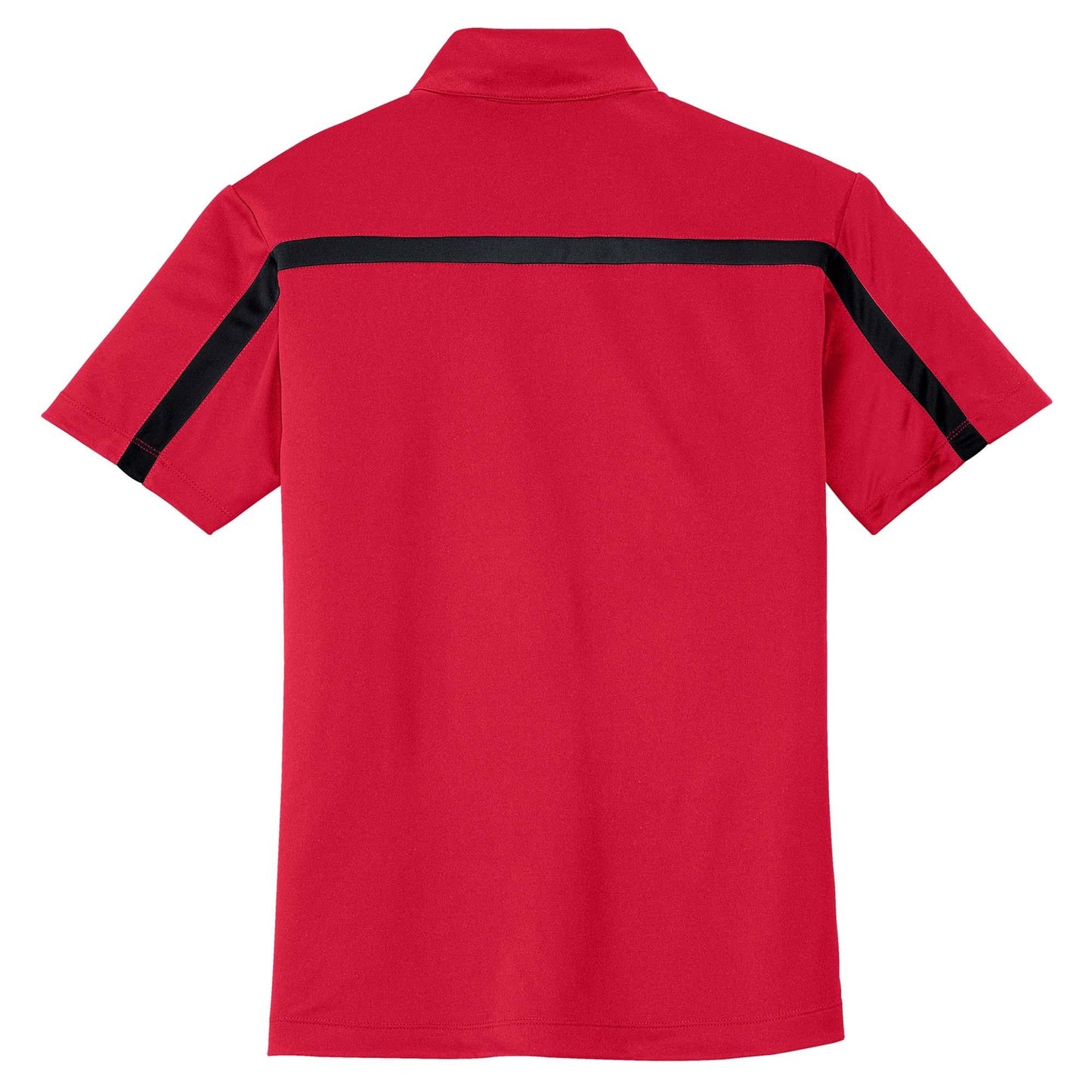 Black/Steel Grey Polo - Port Authority - Performance Fabric