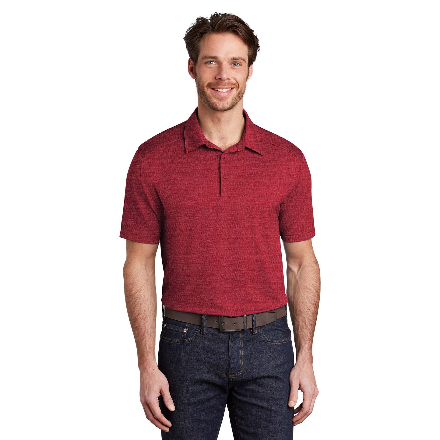 Black/Thunder Grey Polo - Port Authority - Stylish Design