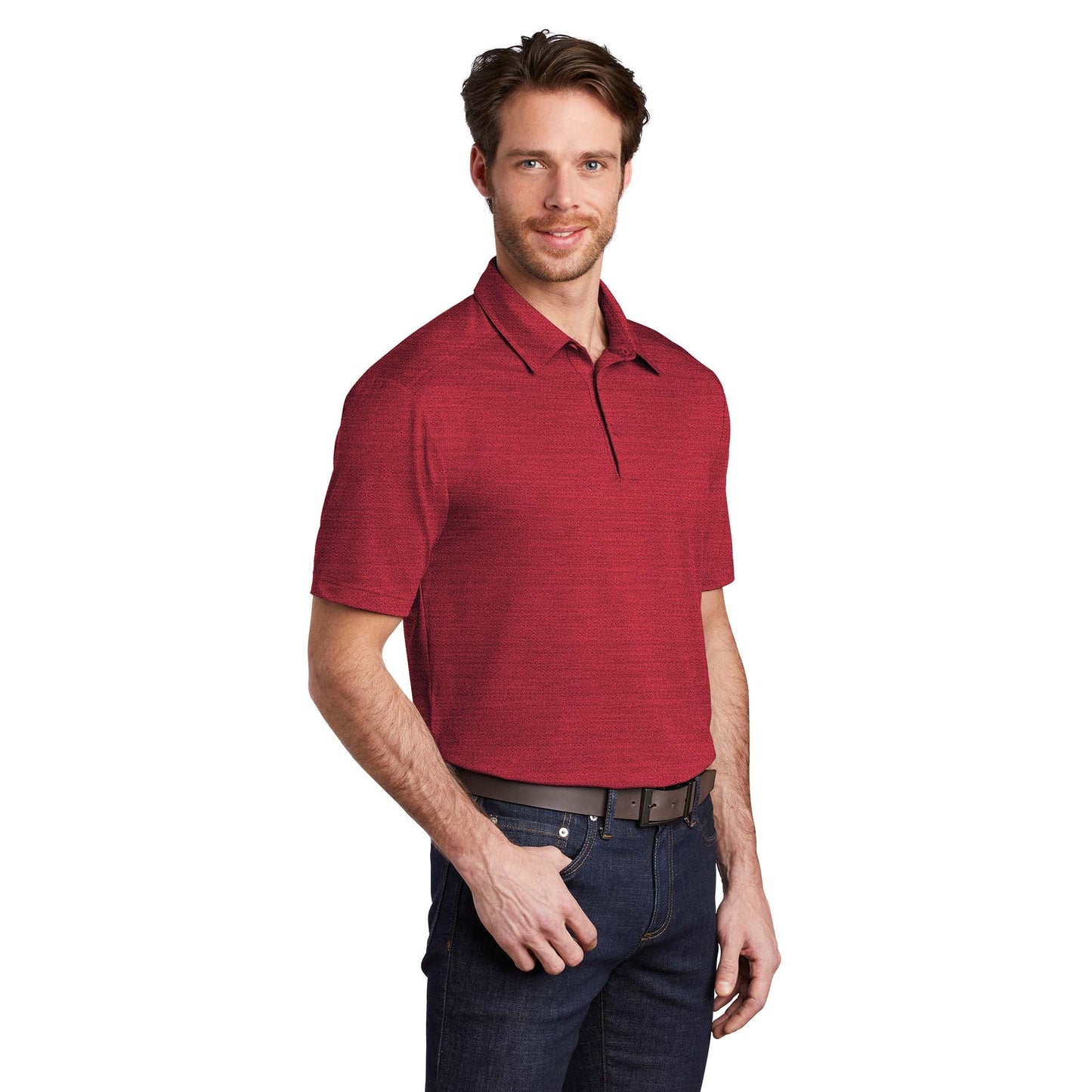 Black/Thunder Grey Polo - Port Authority - Stylish Design