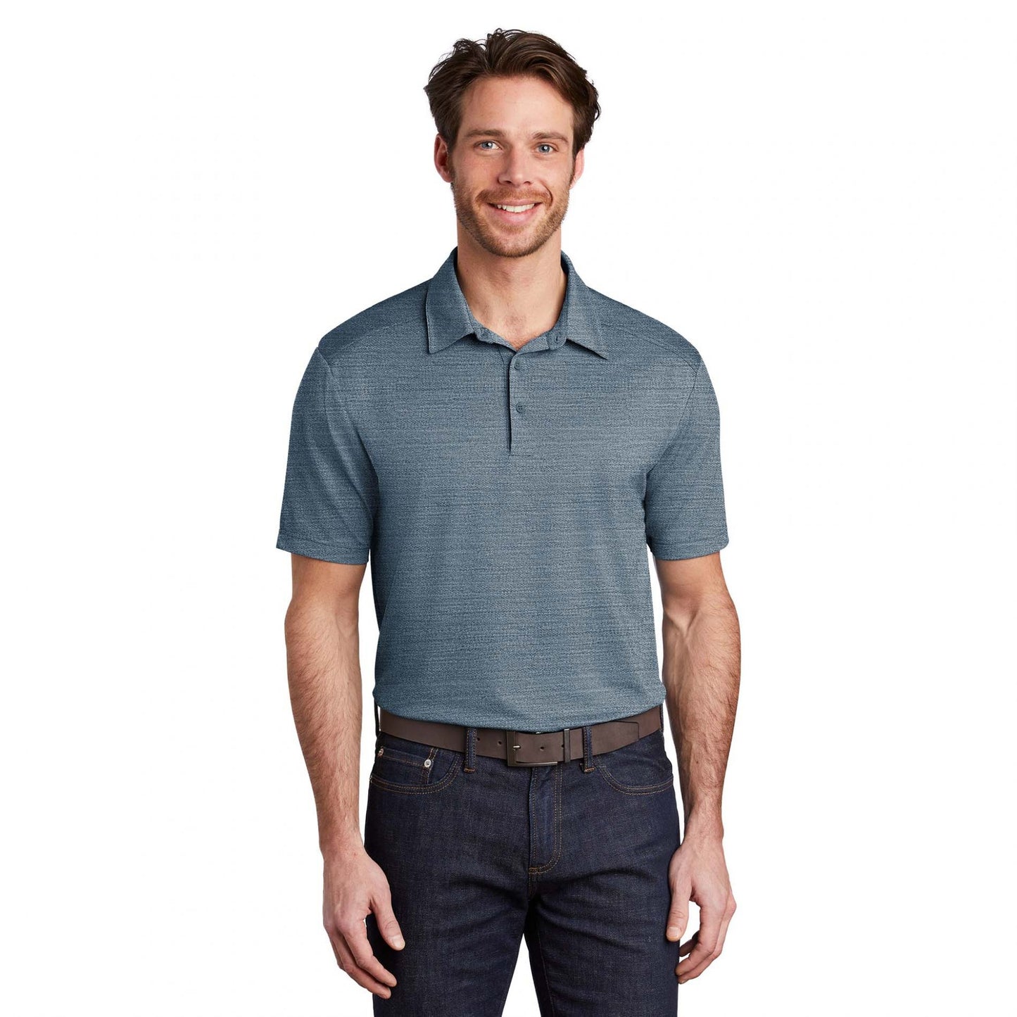 Black/Thunder Grey Polo - Port Authority - Stylish Design