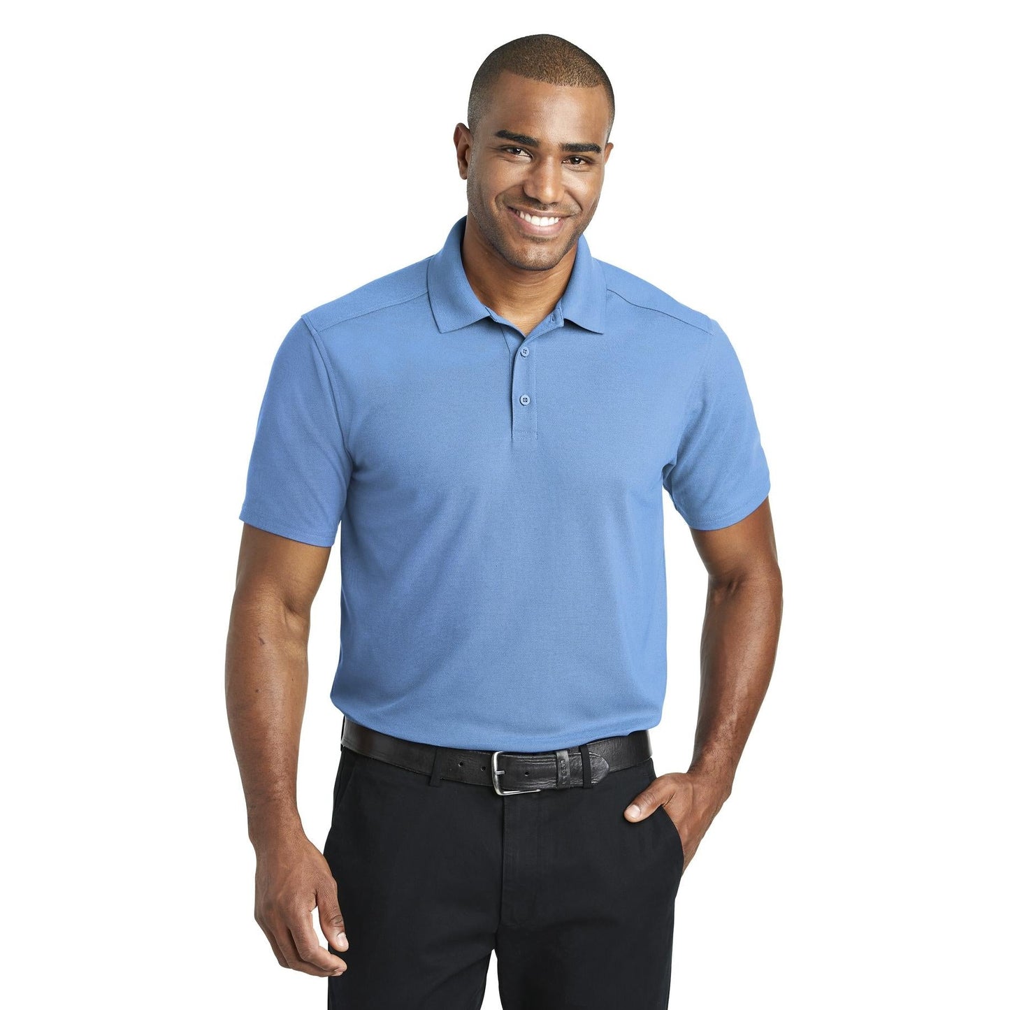 Apple Red Polo Shirts - Port Authority - Soft Fabric