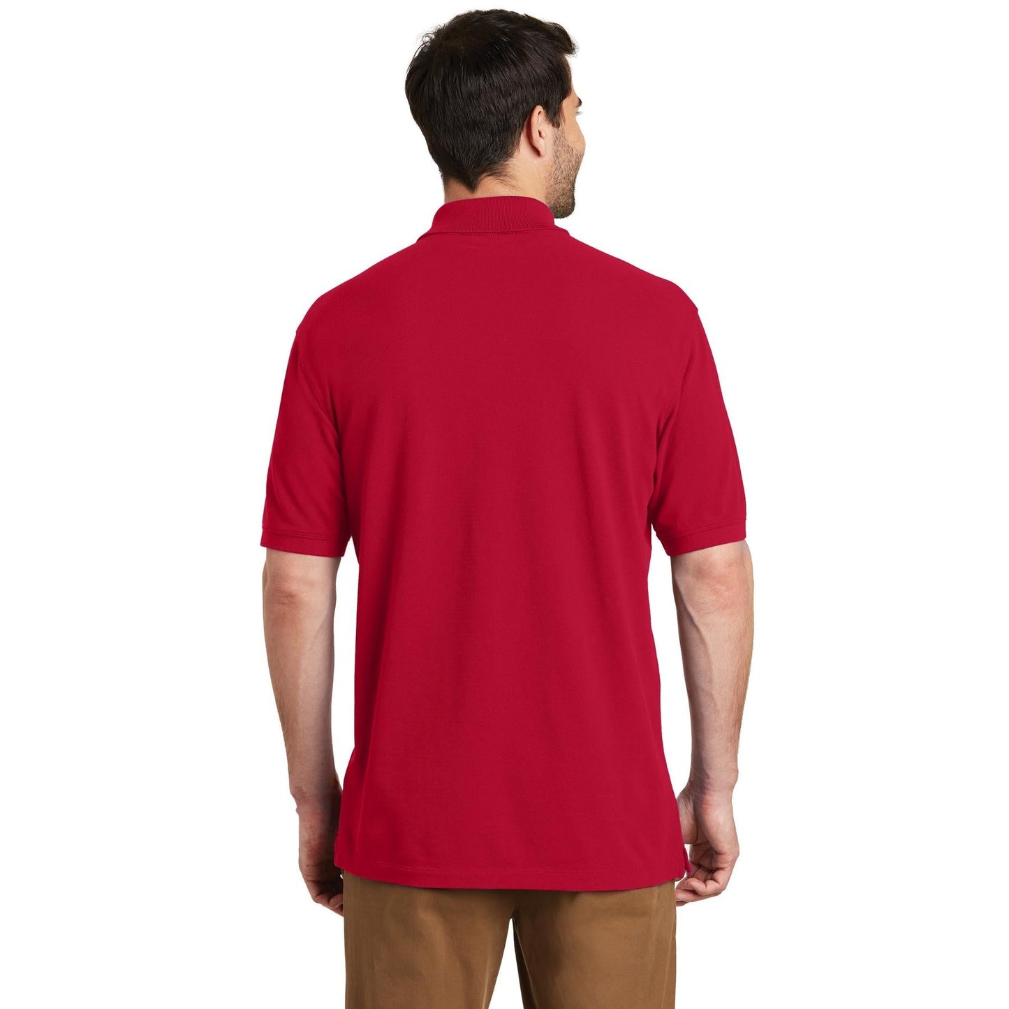 Apple Red Polo Shirts - Port Authority - Soft Cotton