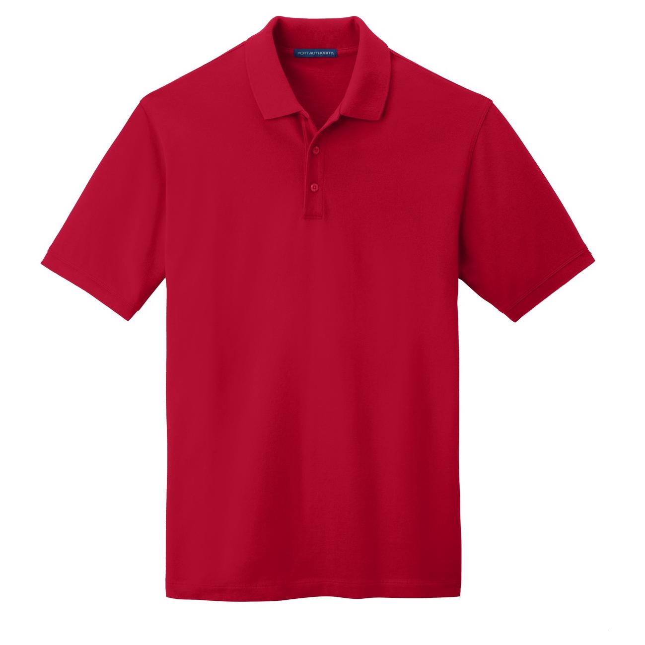 Apple Red Polo Shirts - Port Authority - Soft Cotton