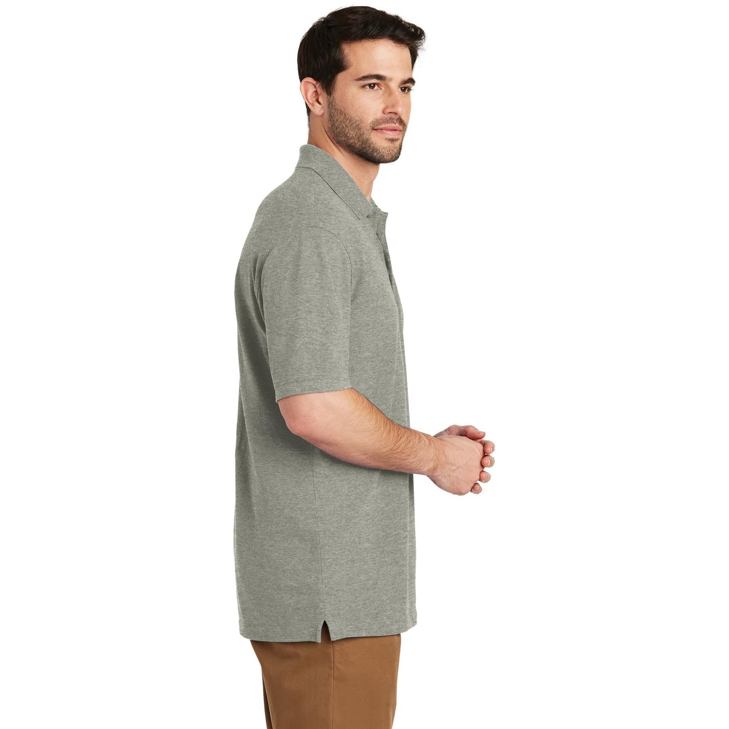 Apple Red Polo Shirts - Port Authority - Soft Cotton
