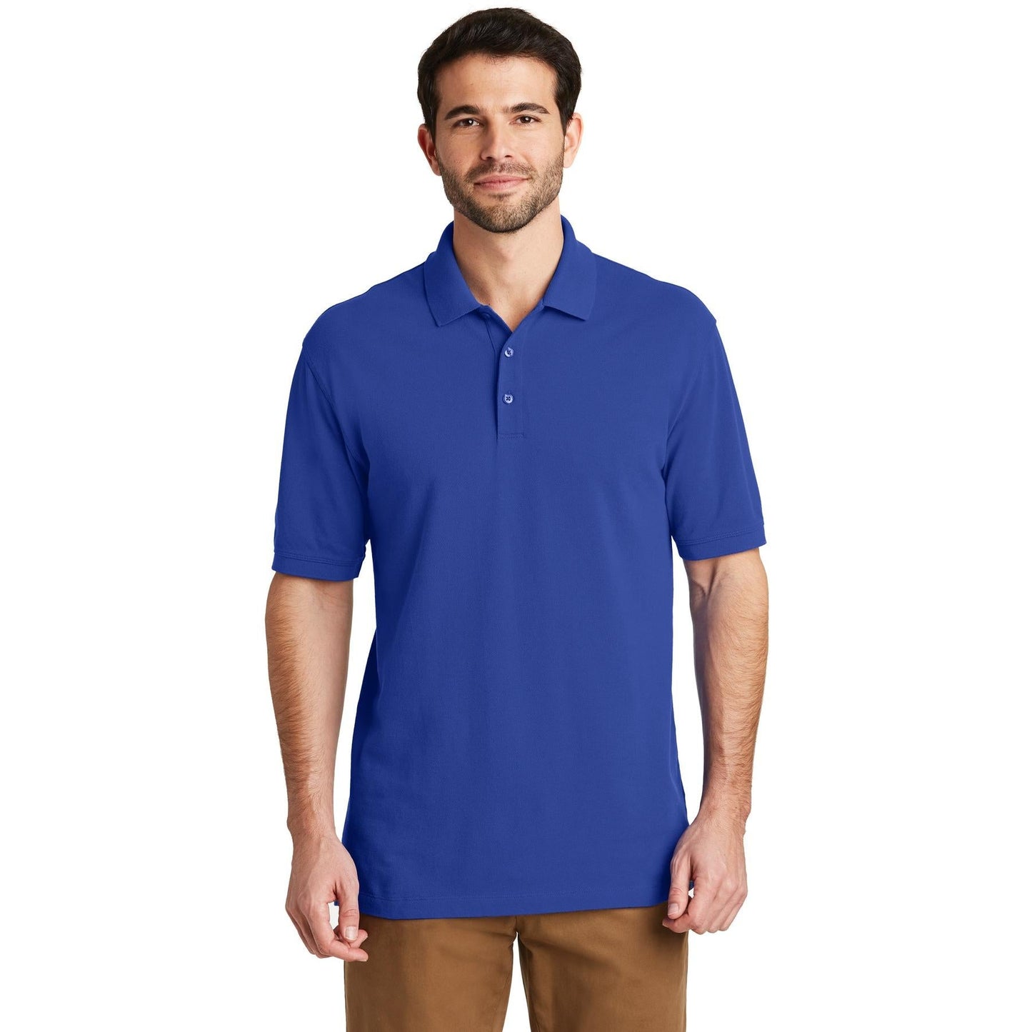 Apple Red Polo Shirts - Port Authority - Soft Cotton
