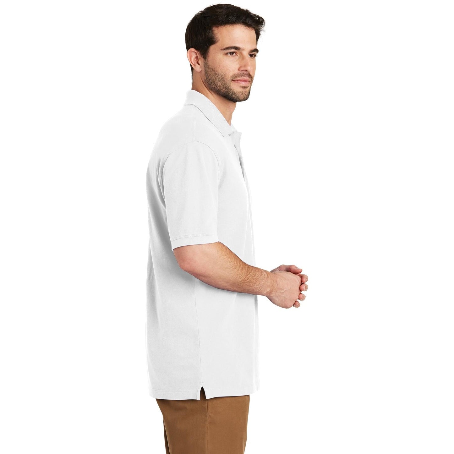 Apple Red Polo Shirts - Port Authority - Soft Cotton