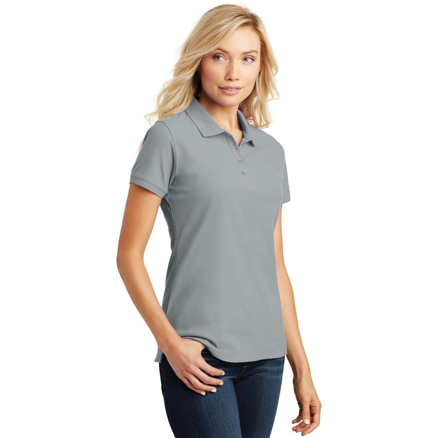 Bright Kelly Green Polo - Port Authority - Stylish Comfort