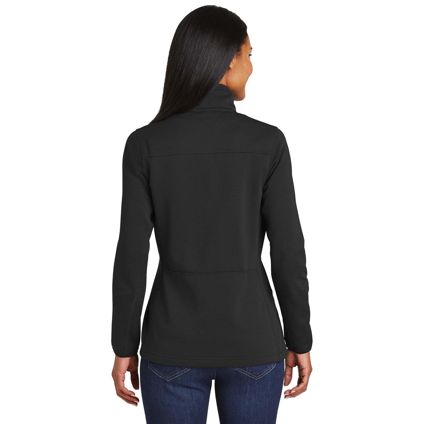 Black Jacket - Port Authority - Warm Fleece Interior - Cozy Fit