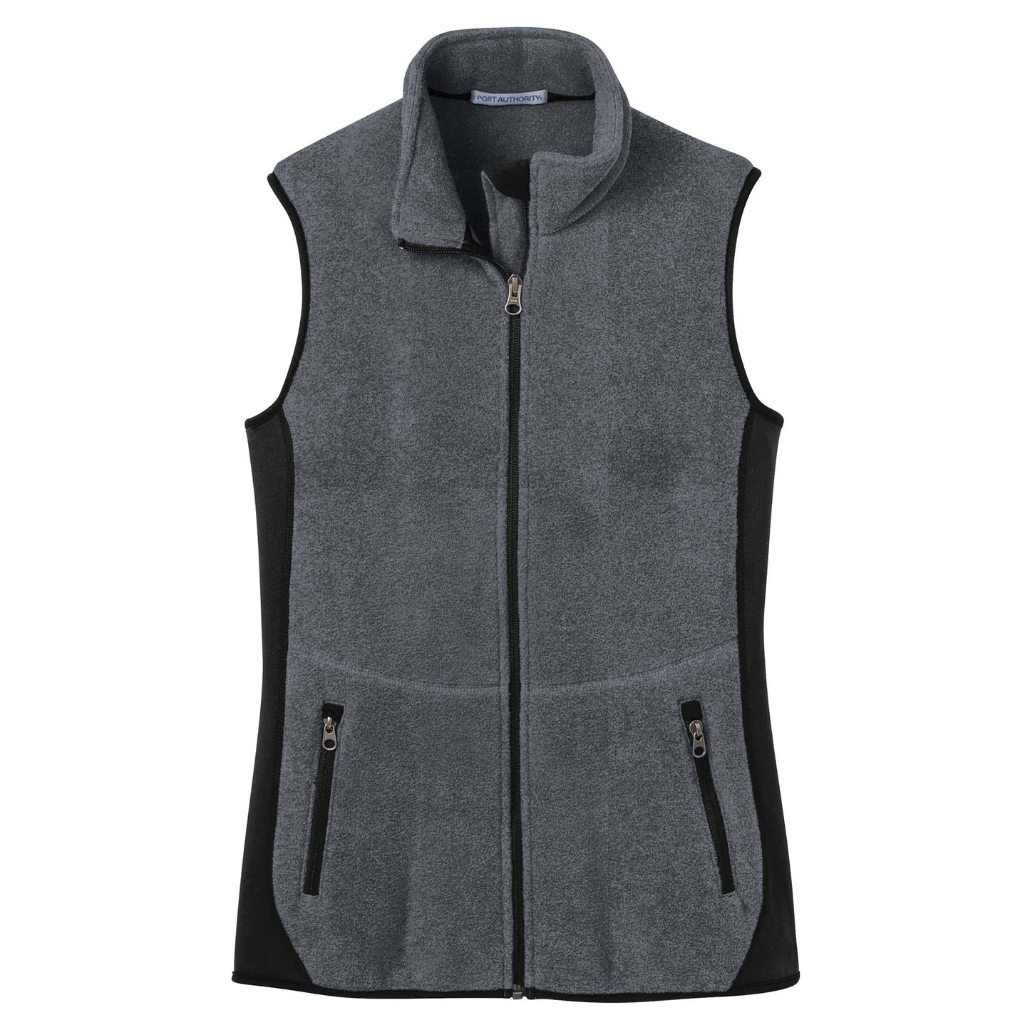 Charcoal Heather Vest - Port Authority - Soft Fleece