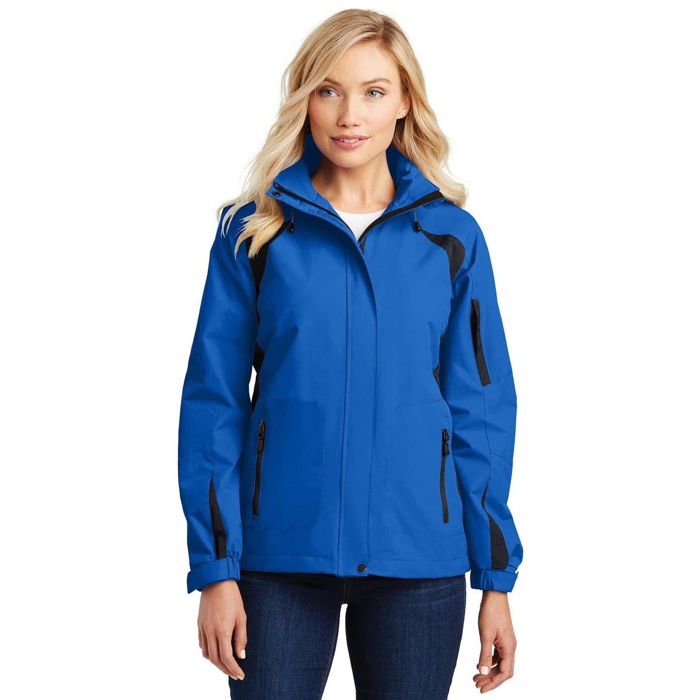 Black/Black Jacket - Port Authority - Stylish Waterproof