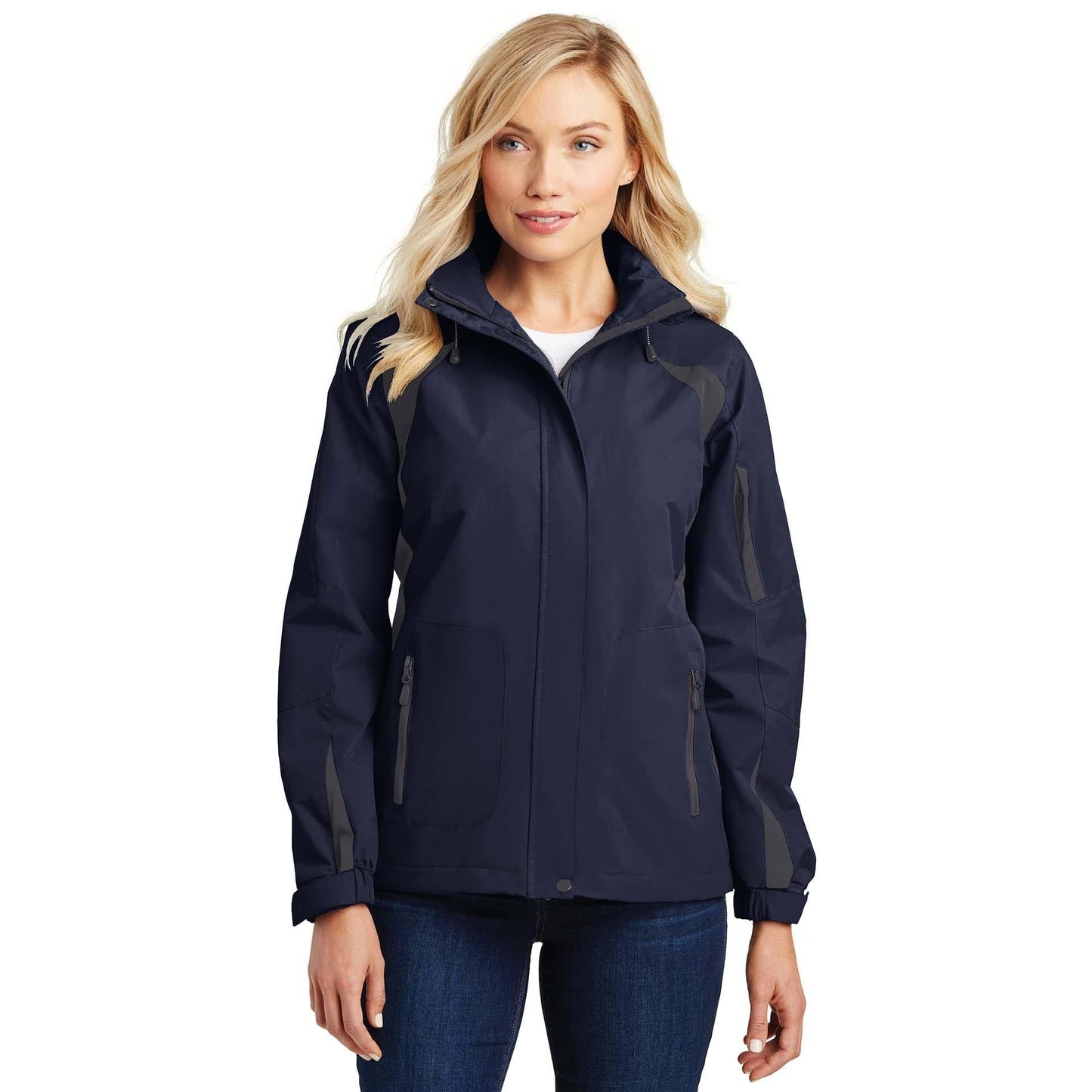 Black/Black Jacket - Port Authority - Stylish Waterproof
