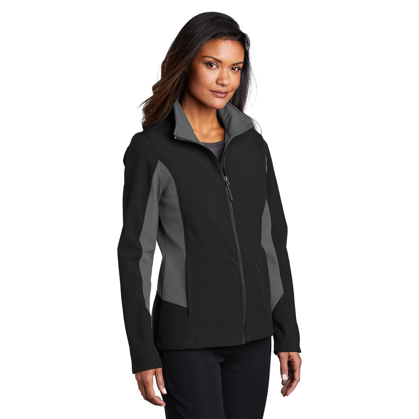 Black/Battleship Grey Jacket - Port Authority - Functional Style