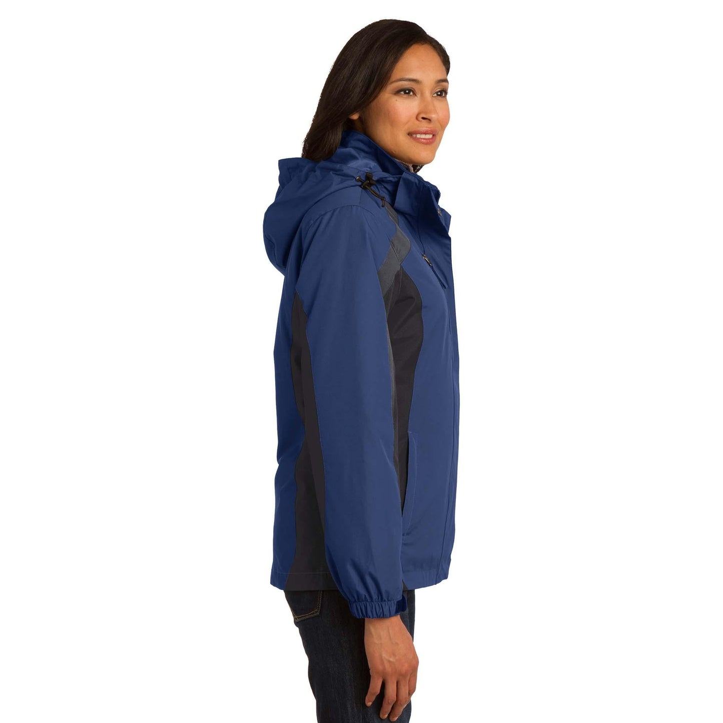 Admiral Blue Colorblock Jacket - Port Authority - Stylish Design