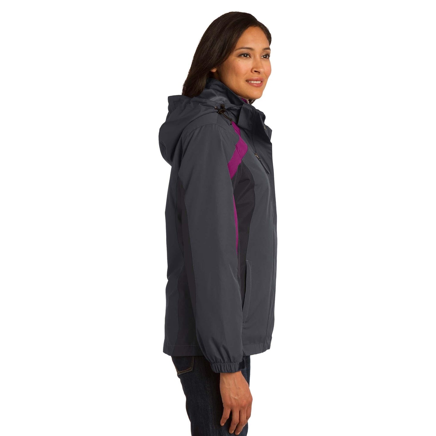Admiral Blue Colorblock Jacket - Port Authority - Stylish Design