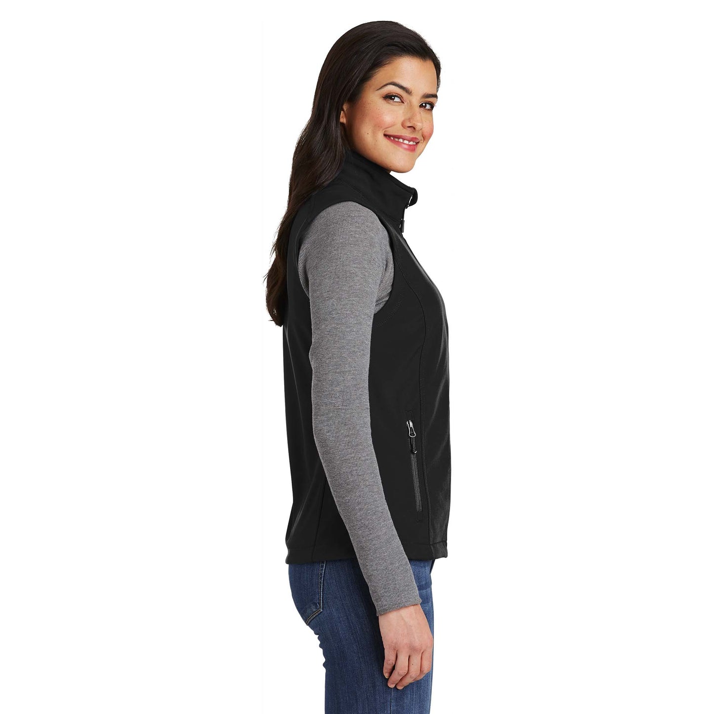 Battleship Grey Vest - Port Authority - Soft Shell