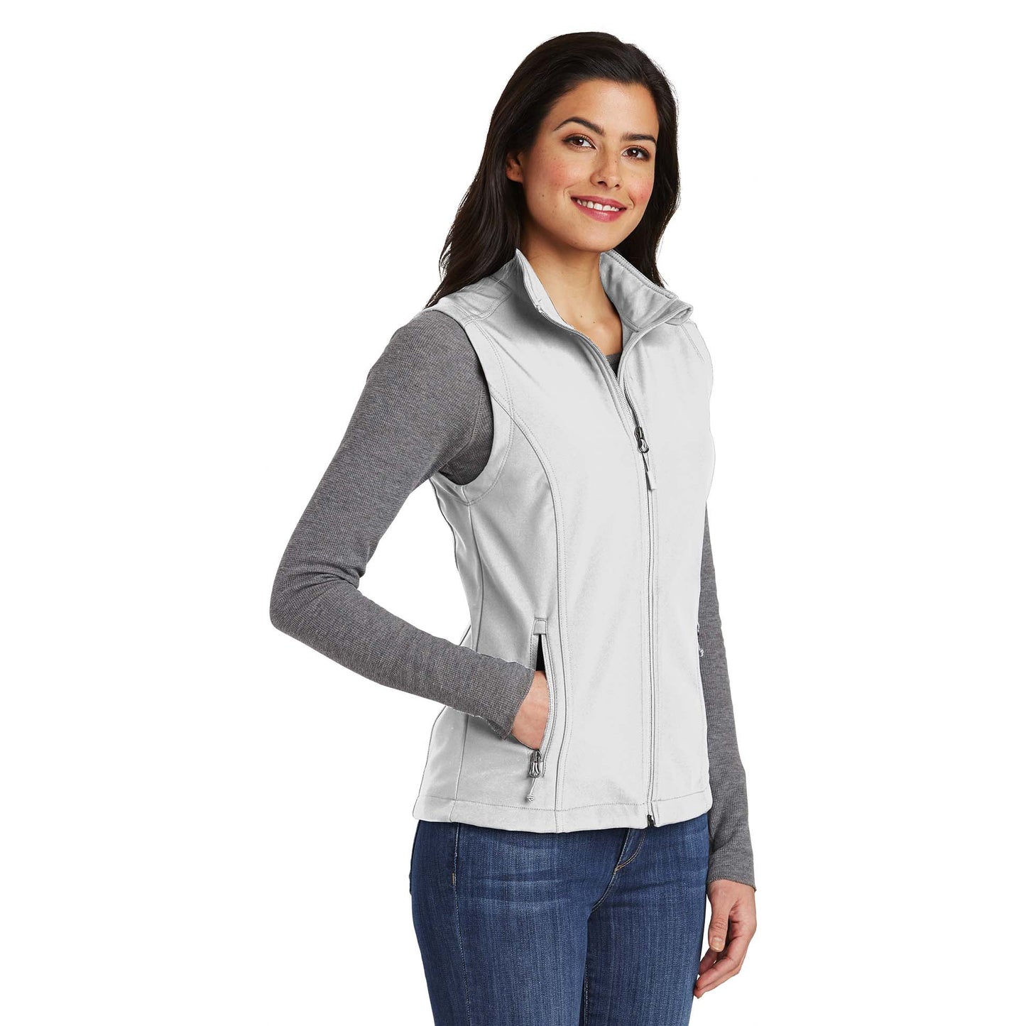 Battleship Grey Vest - Port Authority - Soft Shell