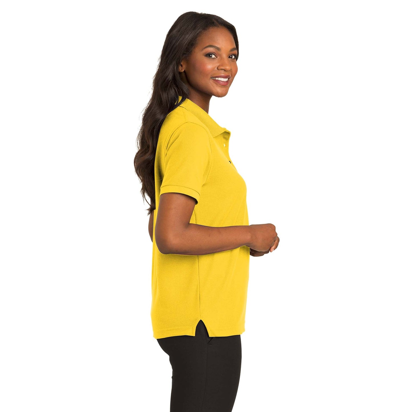 Sunflower Yellow Polo Shirt - Port Authority - Comfortable Fit