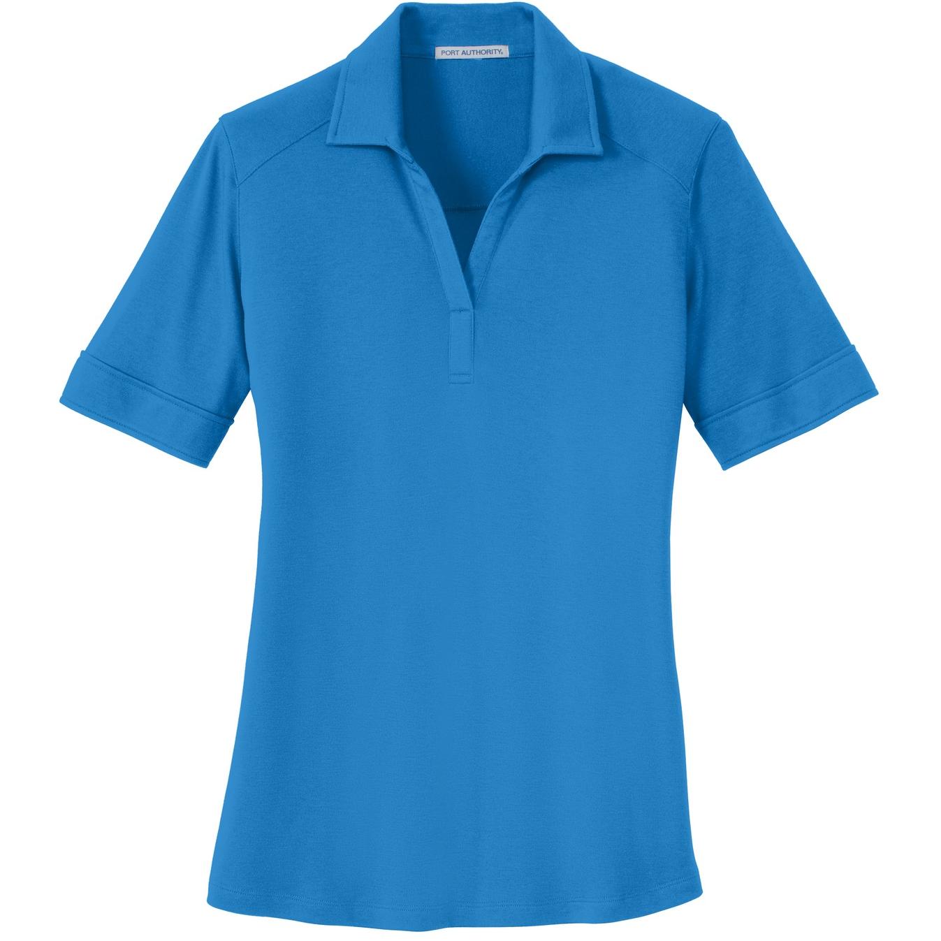 Brilliant Blue Polo - Port Authority - Soft Fabric