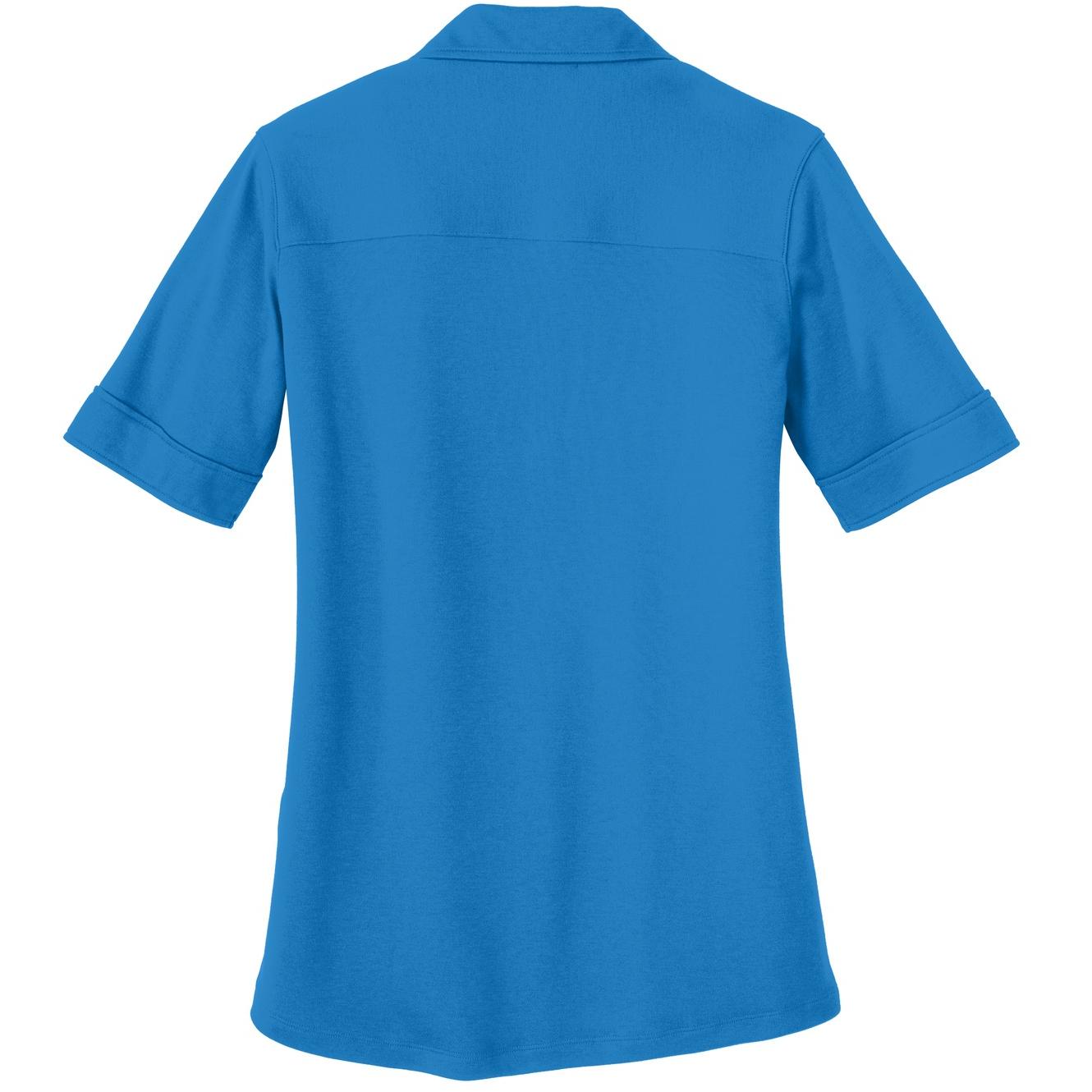 Brilliant Blue Polo - Port Authority - Soft Fabric