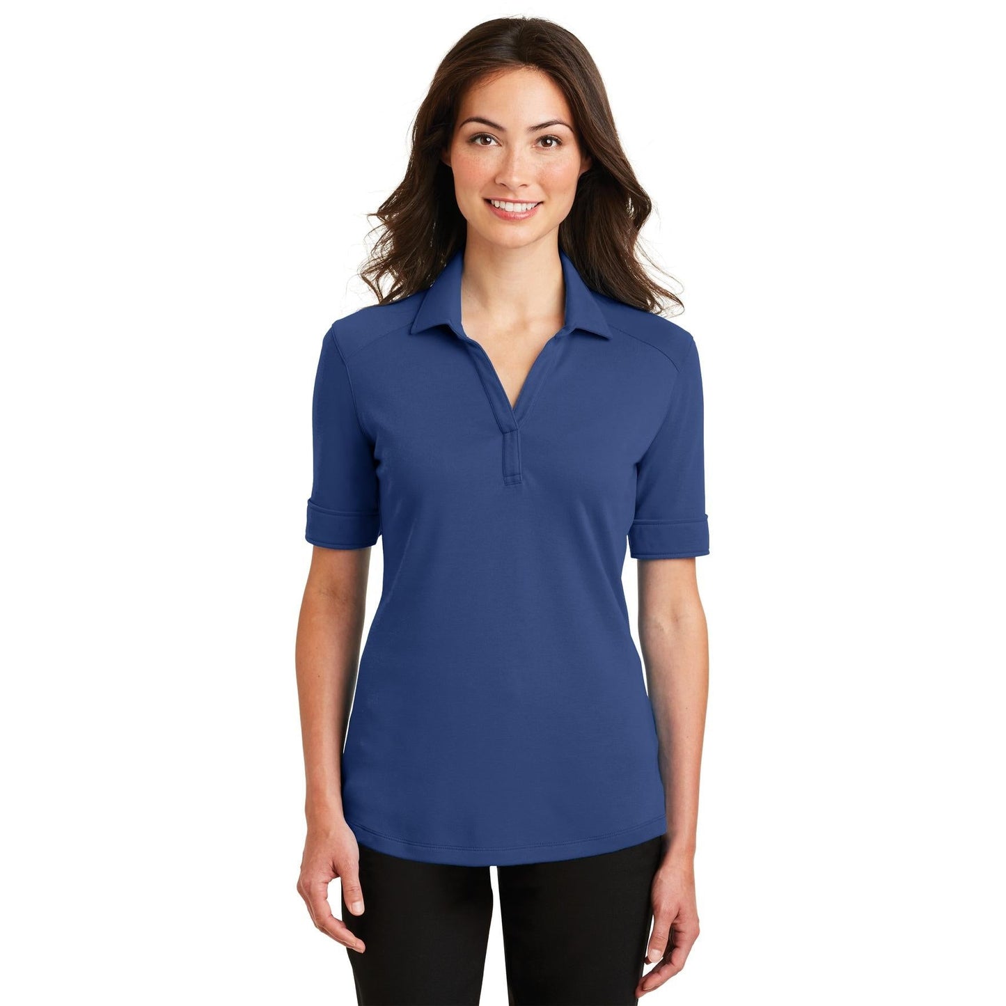 Brilliant Blue Polo - Port Authority - Soft Fabric