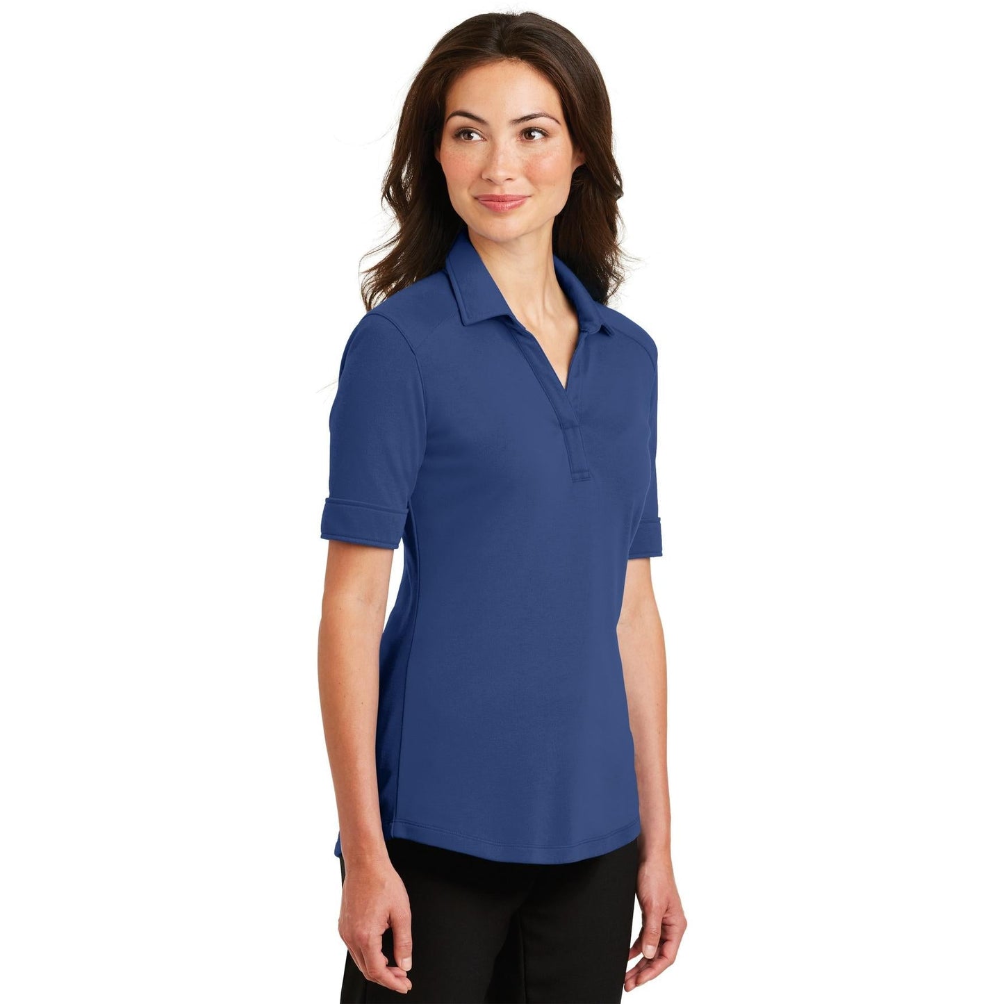 Brilliant Blue Polo - Port Authority - Soft Fabric
