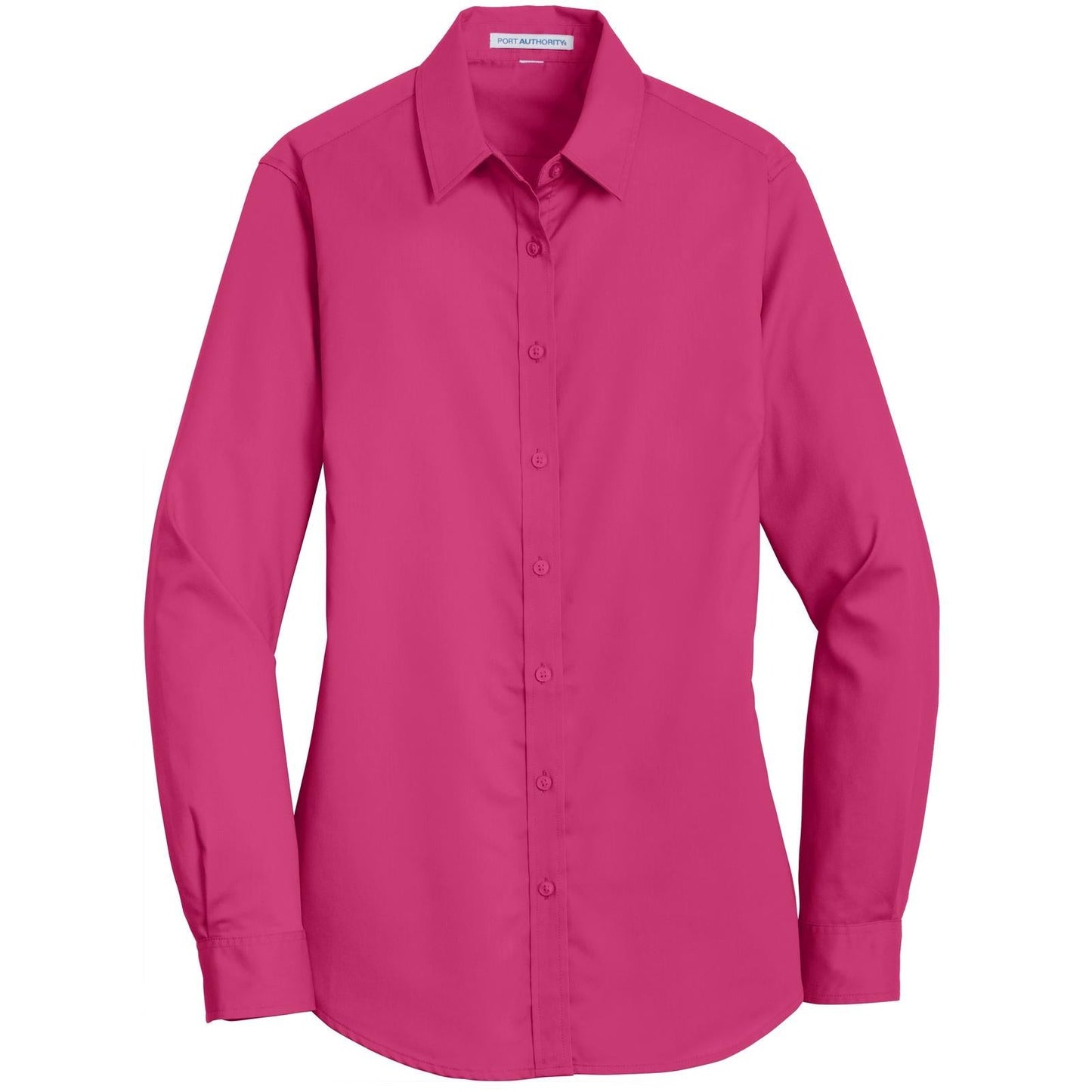 Black Button Up Shirt - Port Authority - Stylish Design