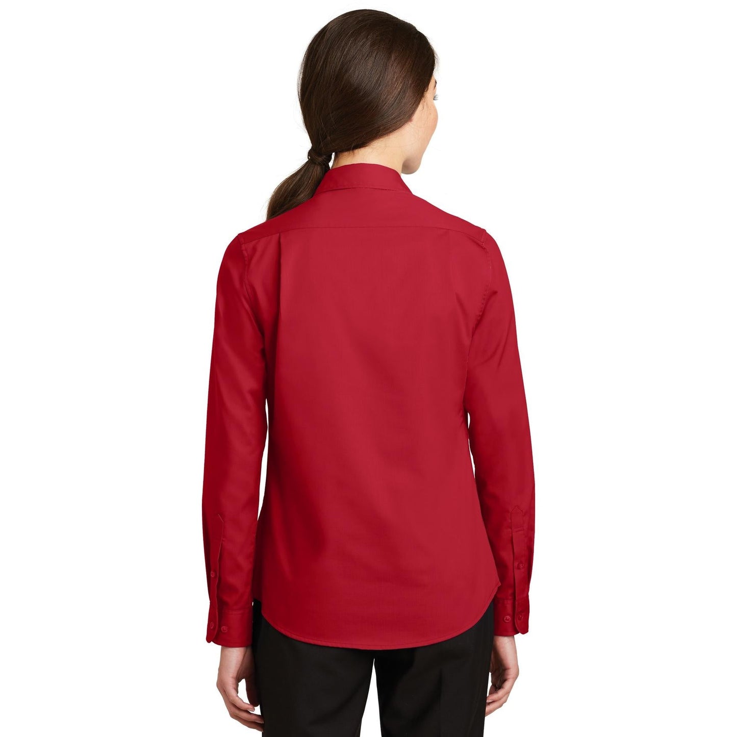 Black Button Up Shirt - Port Authority - Stylish Design