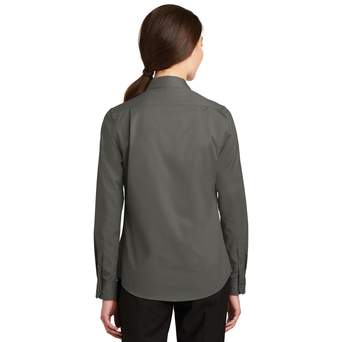 Black Button Up Shirt - Port Authority - Stylish Design