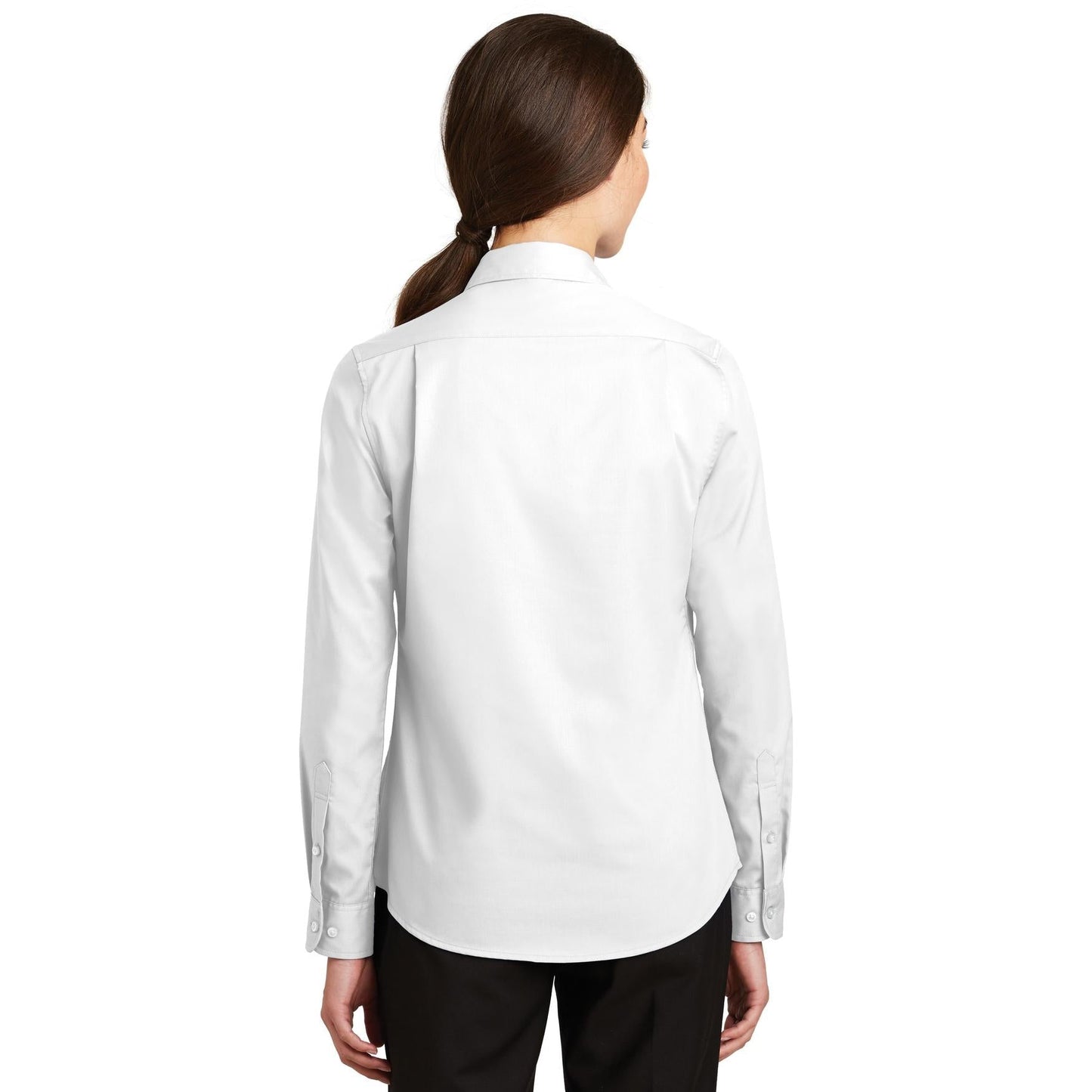 Black Button Up Shirt - Port Authority - Stylish Design
