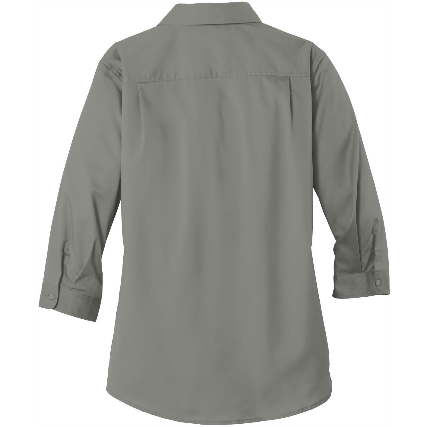 Black Button Up Shirts - Port Authority - Comfortable Twill
