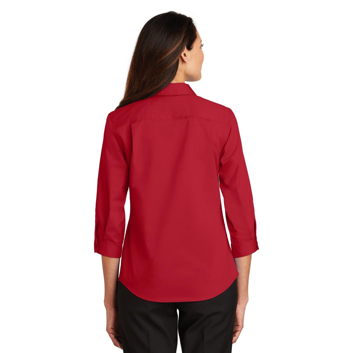 Black Button Up Shirts - Port Authority - Comfortable Twill