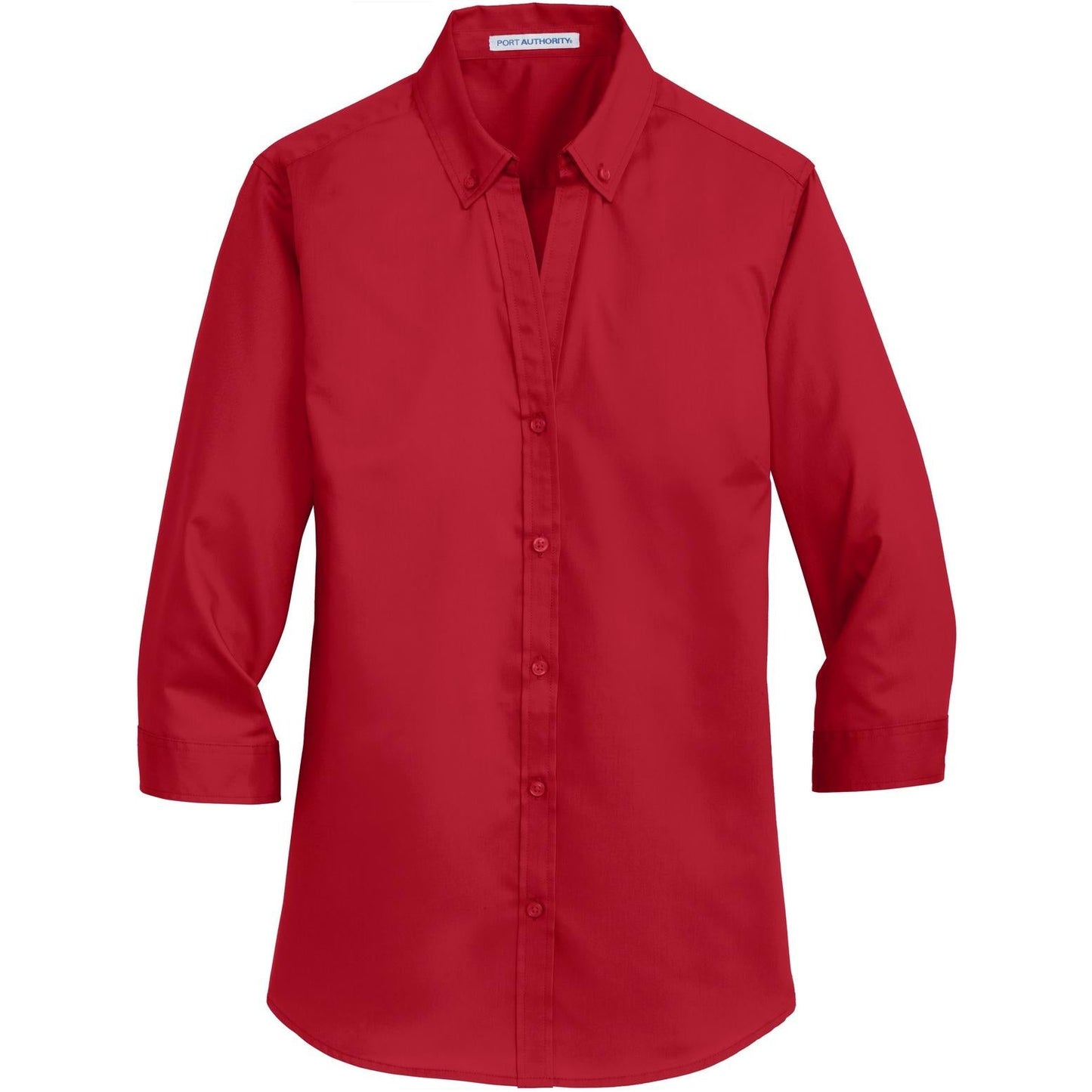 Black Button Up Shirts - Port Authority - Comfortable Twill