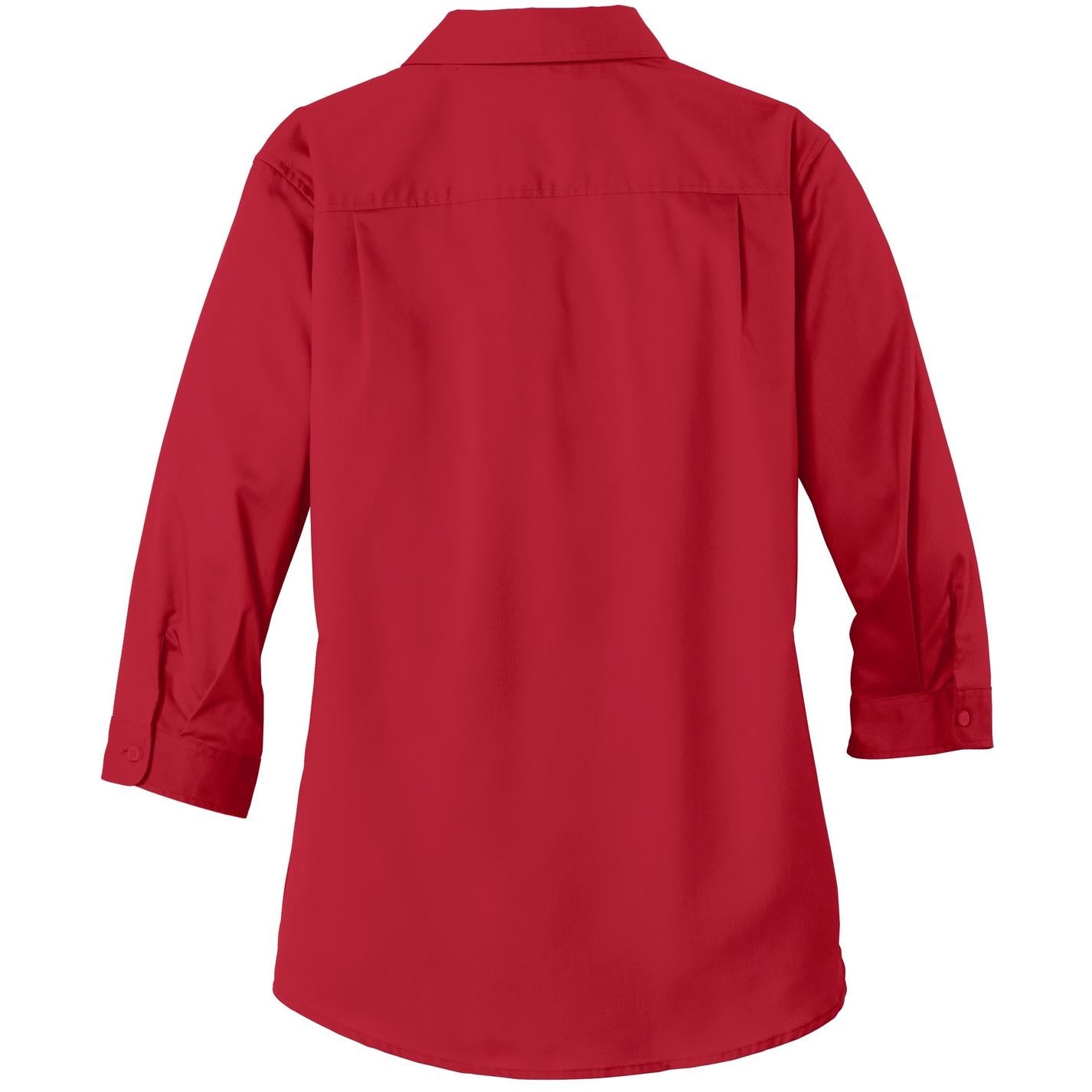 Black Button Up Shirts - Port Authority - Comfortable Twill