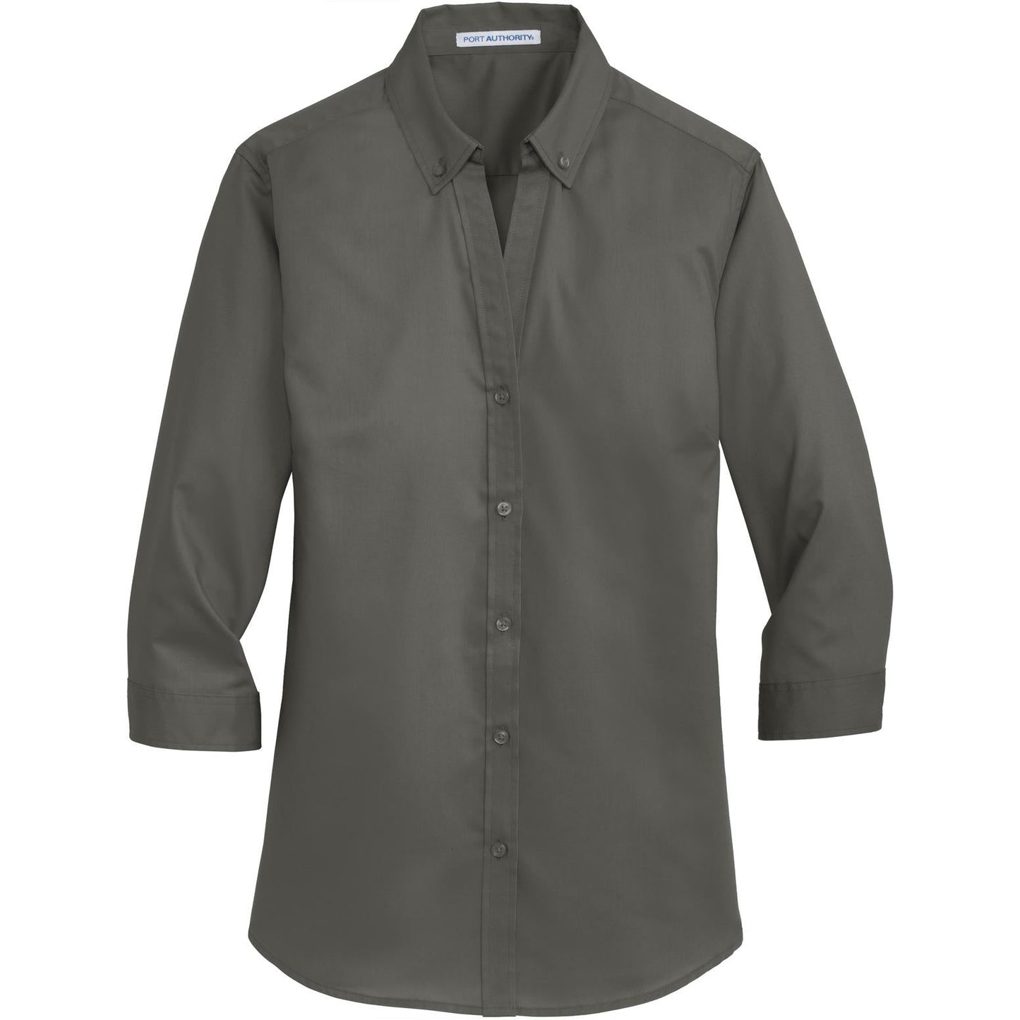 Black Button Up Shirts - Port Authority - Comfortable Twill