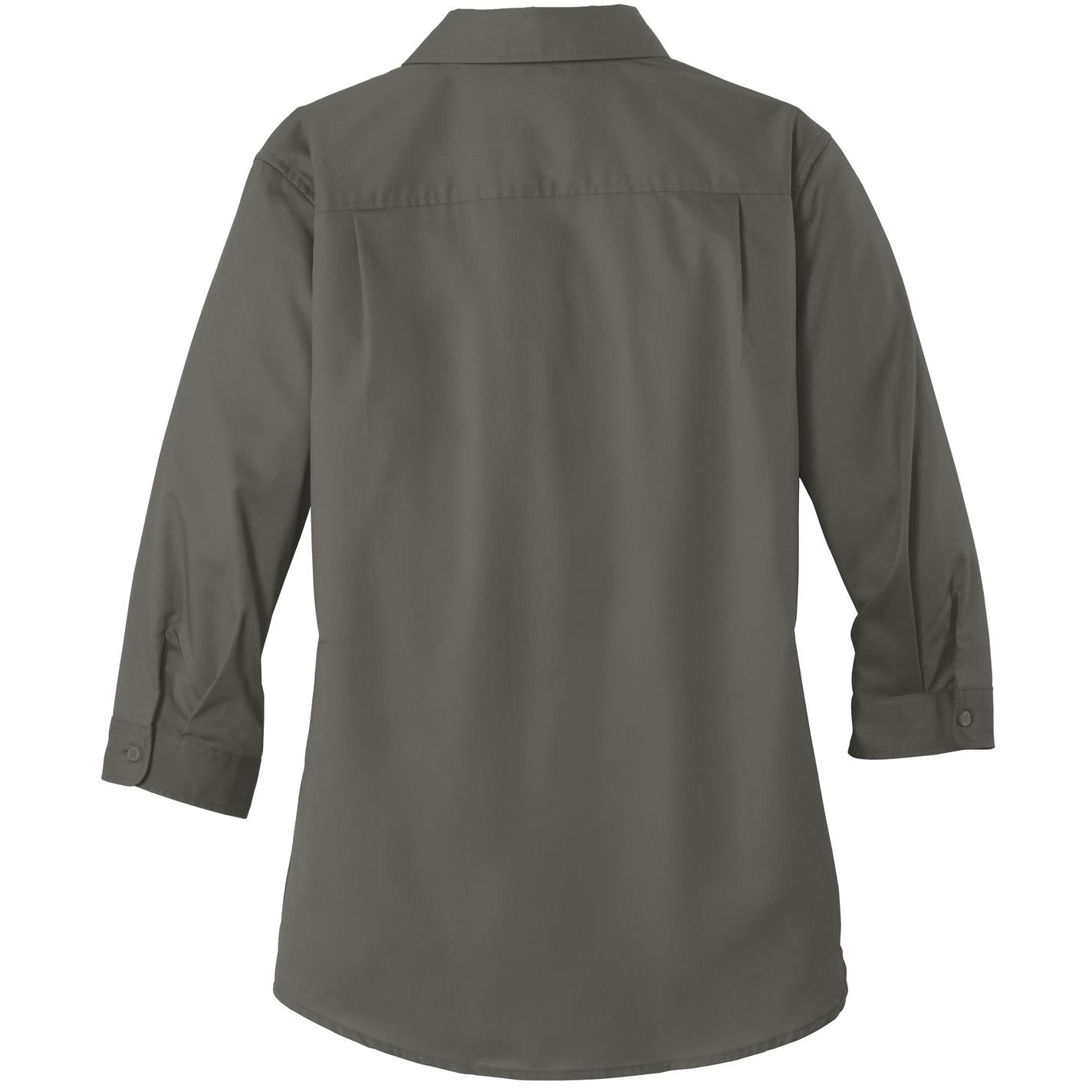 Black Button Up Shirts - Port Authority - Comfortable Twill